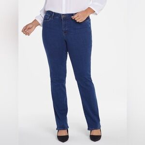 NYDJ Lift Tuck Waist Match Straight Leg Marilyn Plus Size Jeans- NWT- size 3X